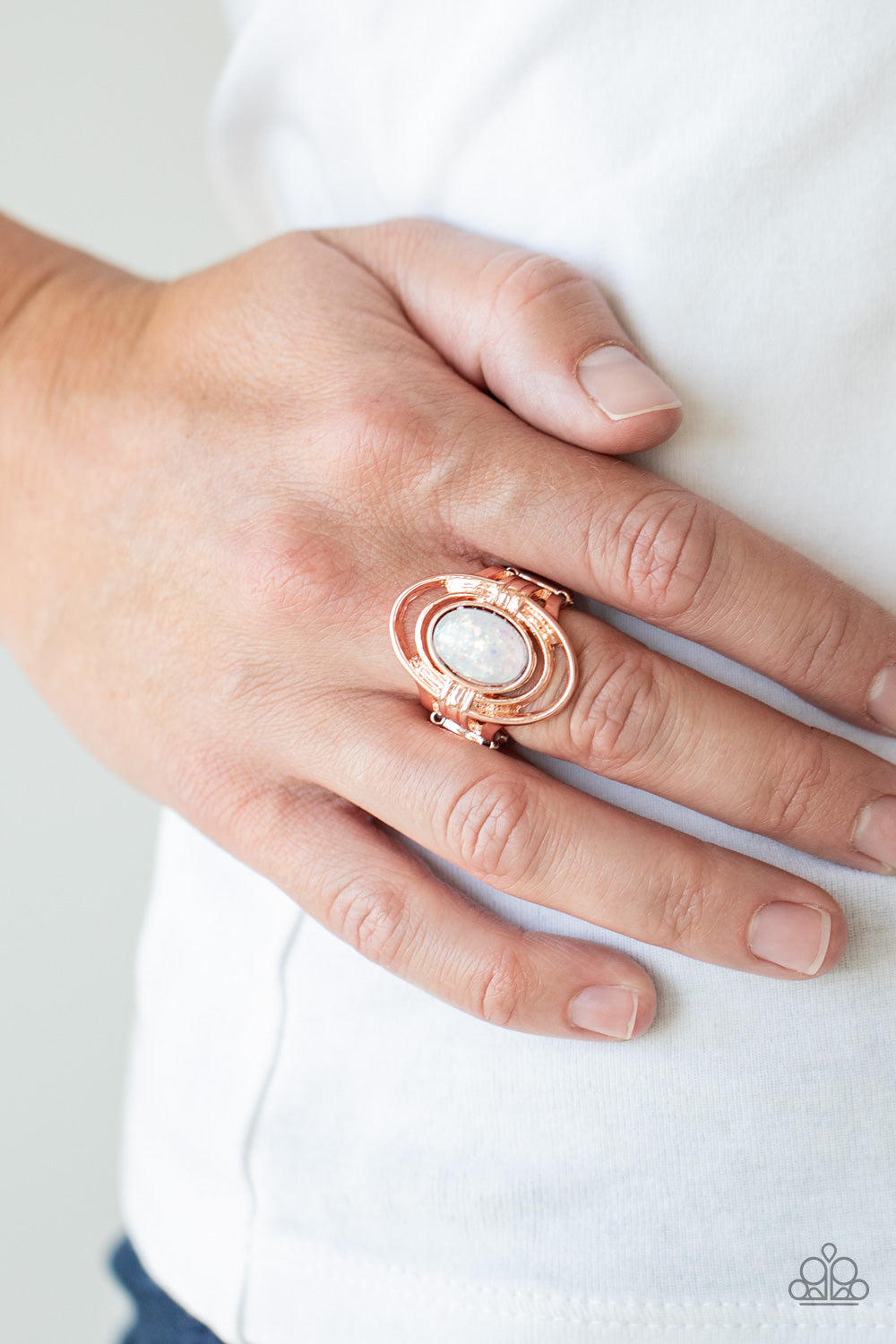 Peacefully Pristine-Rose Gold