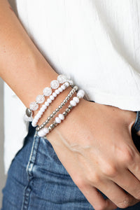 Layered Luster-White