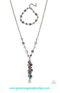 Cosmic Charisma Necklace & Colorfully Cosmic Bracelet Set - Multi