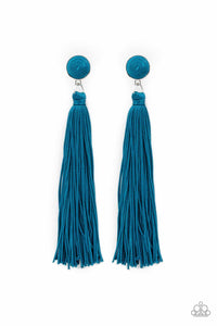 Tightrope Tassel-Blue